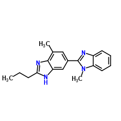 2-正丙基-4-甲基-6-(1'-甲基苯并咪唑-2-基)苯并咪唑|152628-02-9|2-n-Propyl-4-methyl-6-(1-methylbenzimidazole-2-yl)benzimidazole