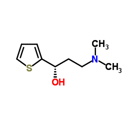S-(-)-N,N-二甲基-3-羟基-3-(2-噻吩)丙胺	|132335-44-5|(1S)-3-(Dimethylamino)-1-(2-thienyl)-1-propanol