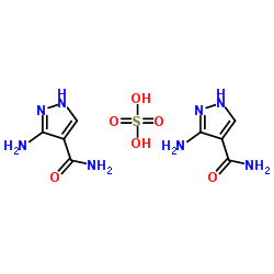 3-氨基-4-甲酰胺基吡唑半硫酸盐|27511-79-1|3-Amino-4-pyrazolecarboxamide hemisulfate