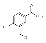 1-[3-(chloromethyl)-4-hydroxyphenyl]ethanone | 24085-05-0